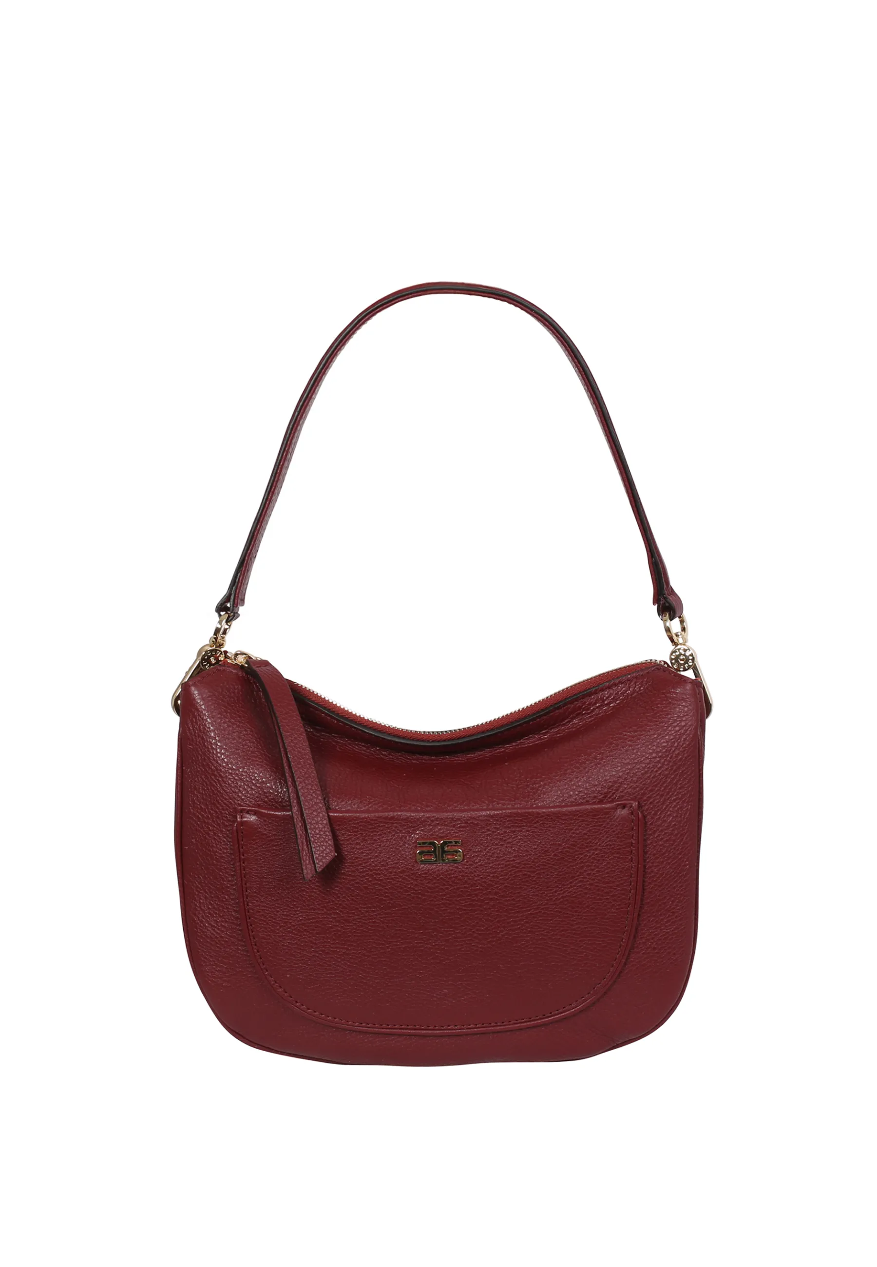 Online Beutel CLARA small Leder Dalia bordeaux Beutel