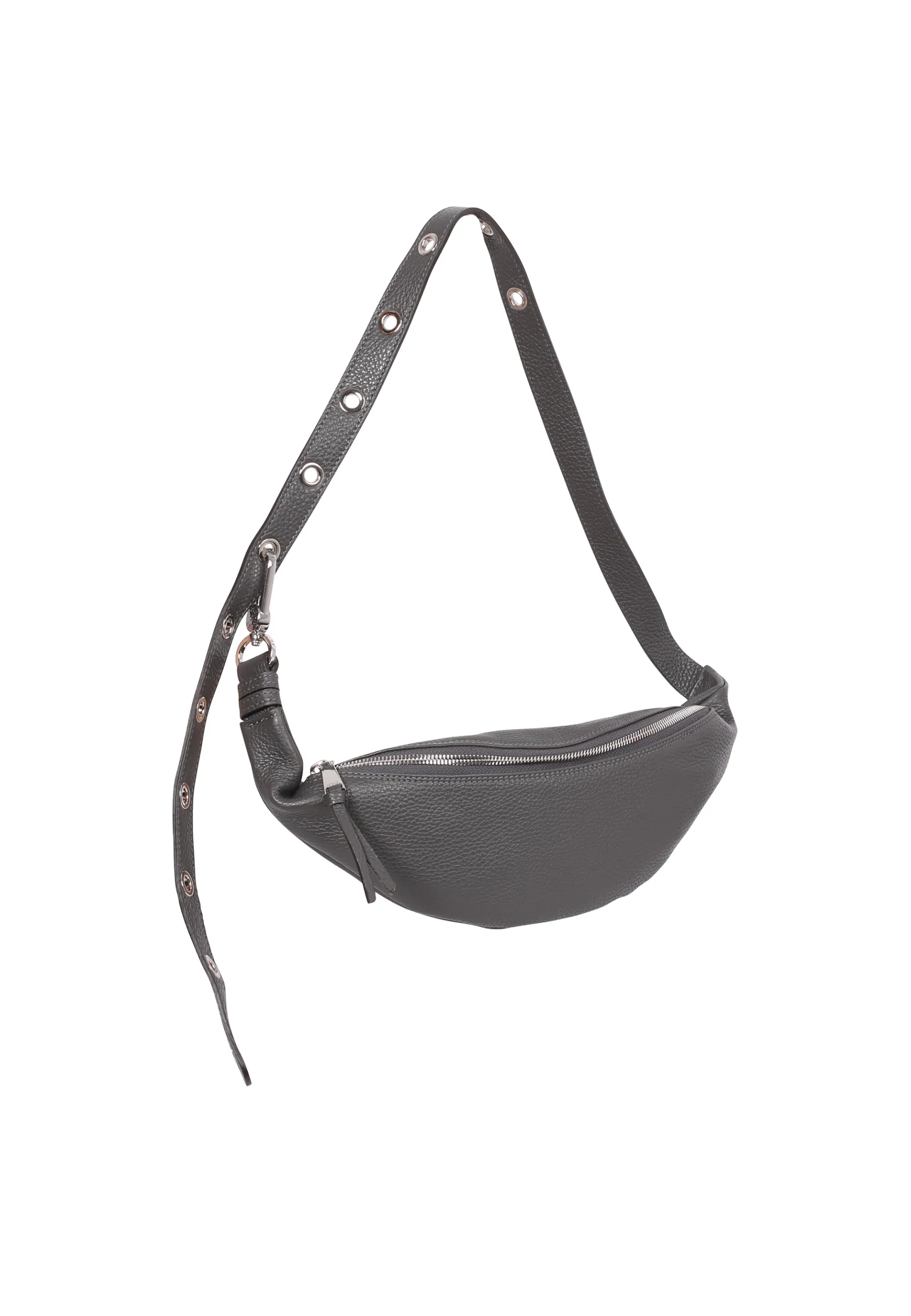 Outlet Gürteltasche LINNA Leder Adria d.grey Gürteltaschen