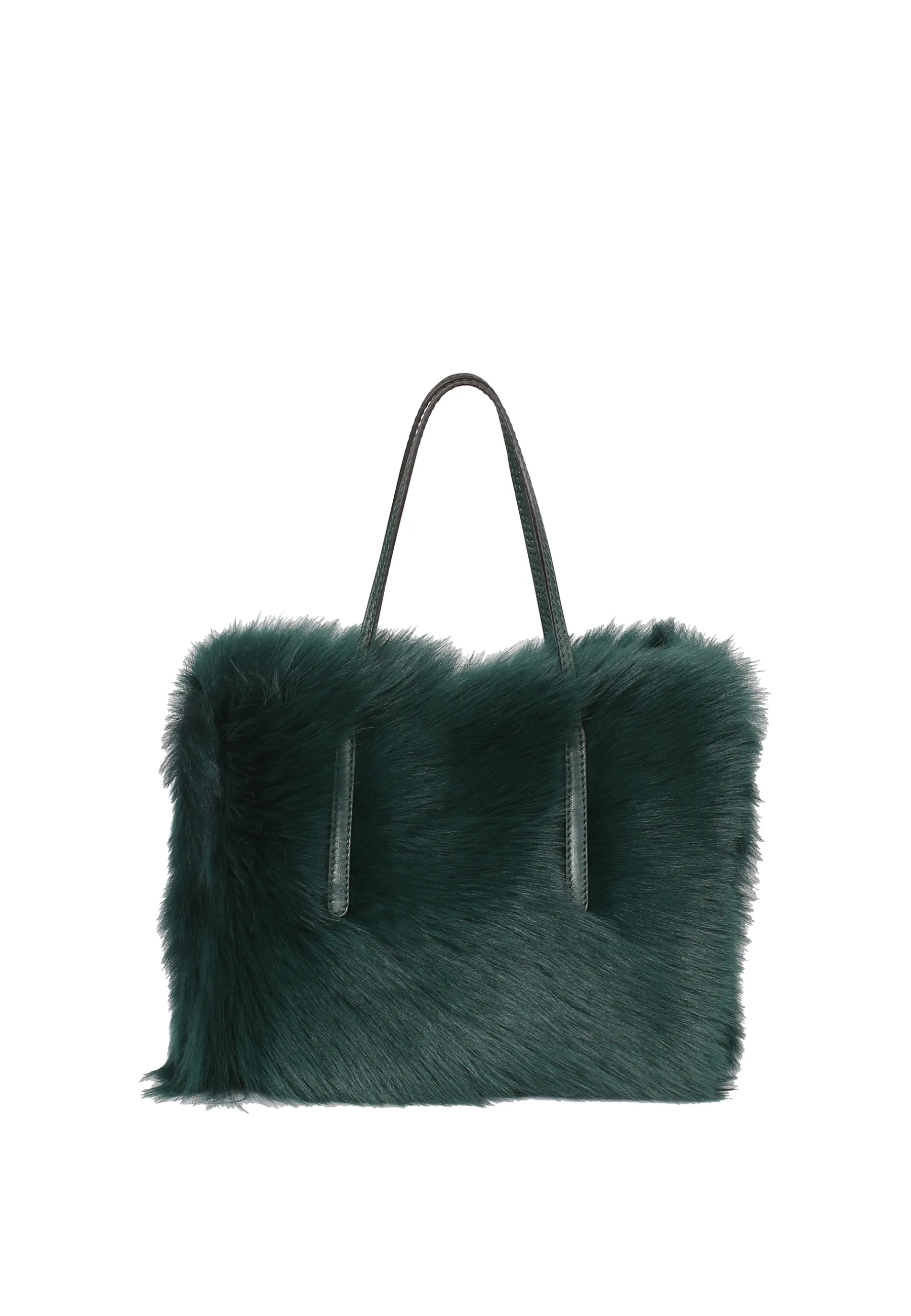 Flash Sale Handtasche NOELLE Leder Shearling LH pixie green Handtaschen