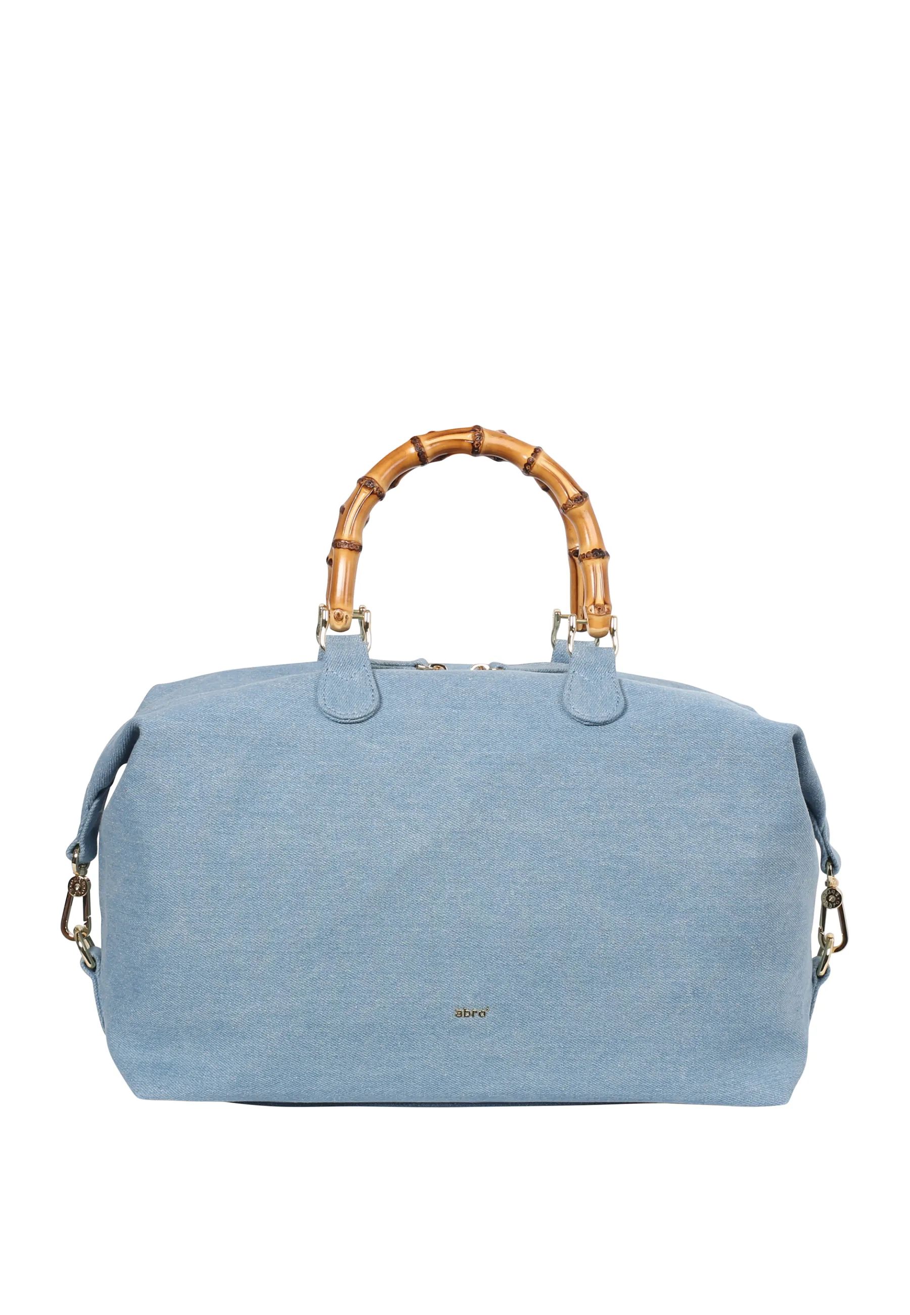 Outlet Handtasche ROSA Stoff Jeans lightblue/gold Handtaschen