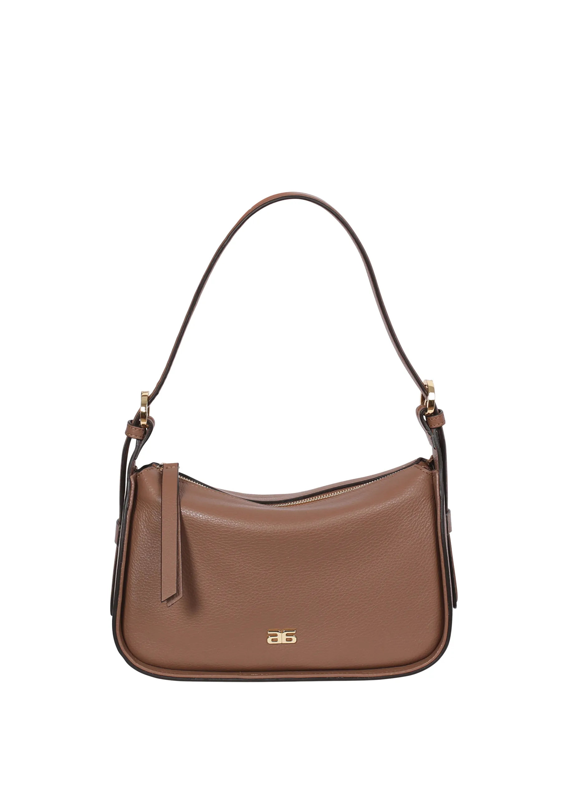 Online Schultertasche BEST FRIEND Leder Dalia camel Schultertaschen