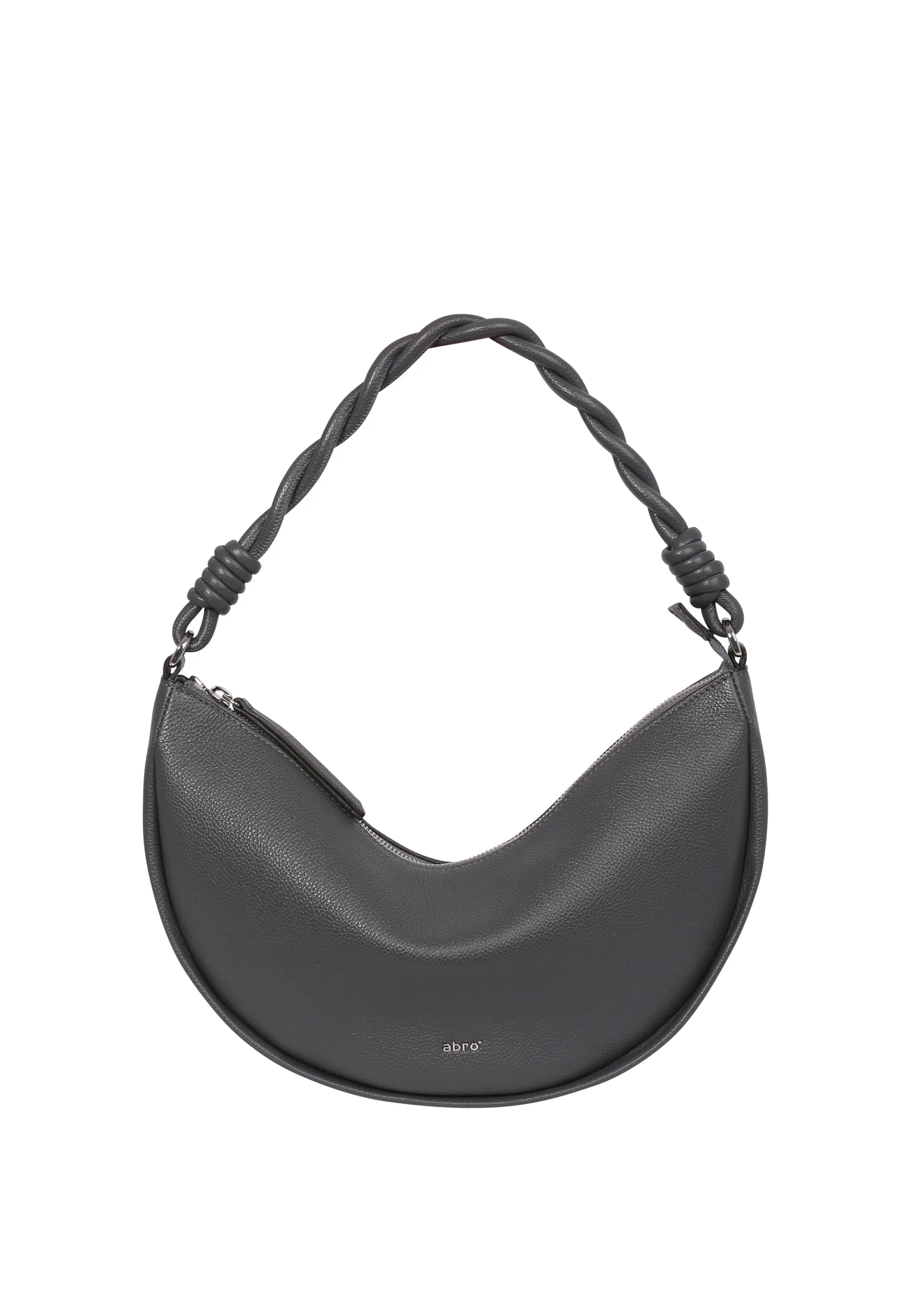 Shop Schultertasche MOON Leder Kavir d.grey Schultertaschen