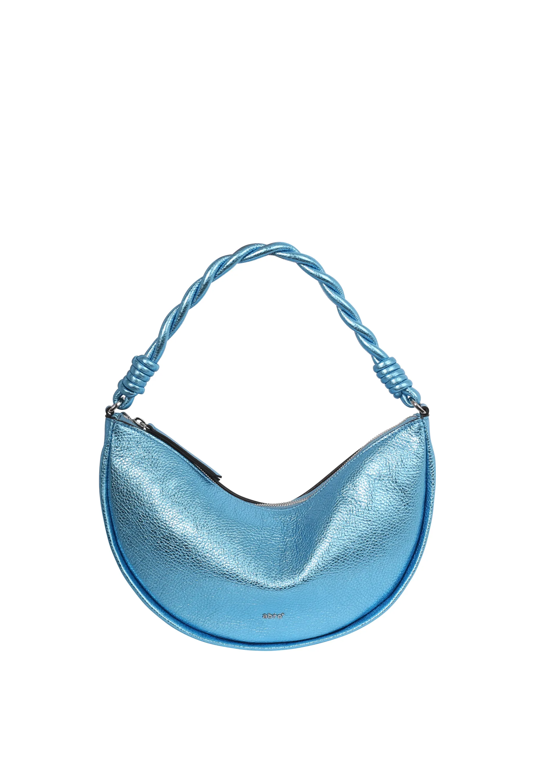 Hot Schultertasche MOON Leder Shimmer light blue/fairy Schultertaschen