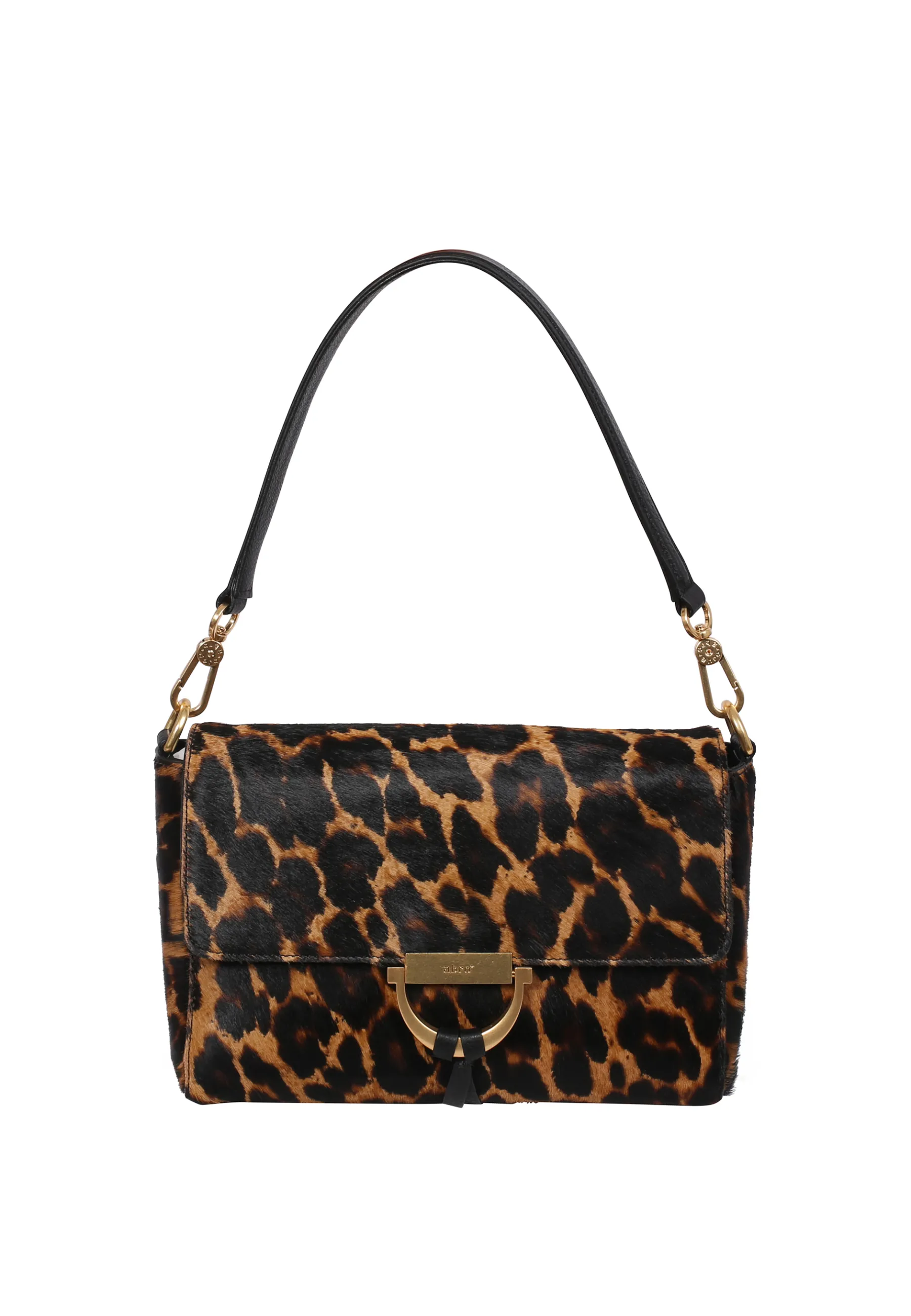 Cheap Schultertasche TEMI Leder Animal Print Leo Schultertaschen