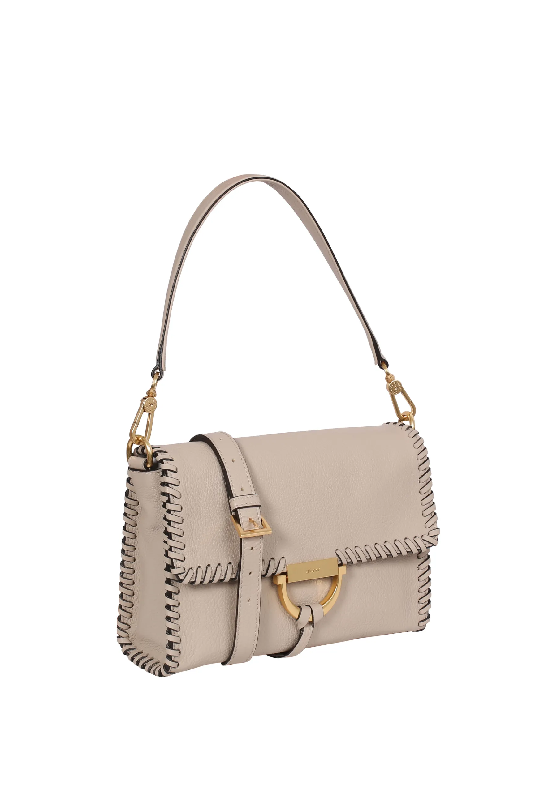 Online Schultertasche TEMI STITCH Leder Dalia sahara Schultertaschen