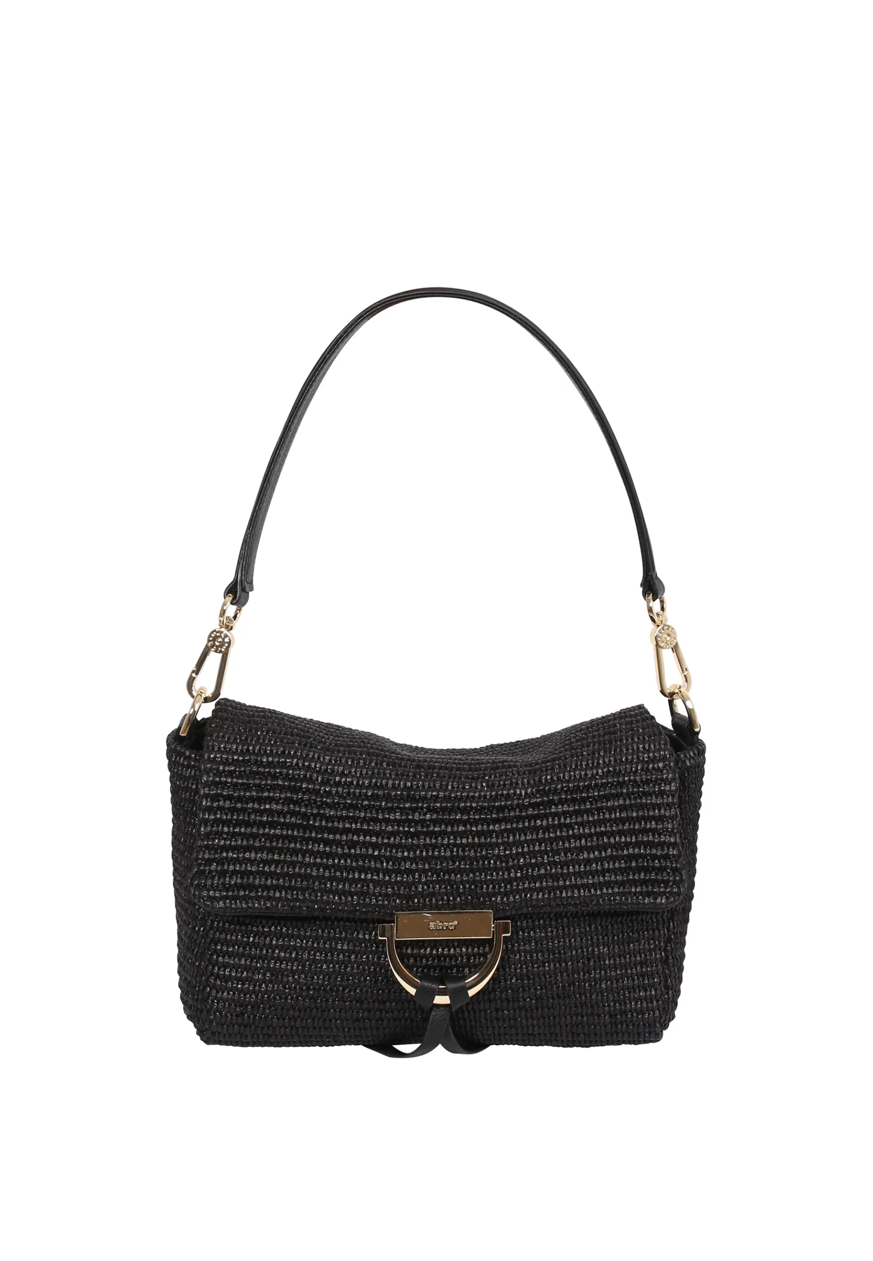 Sale Schultertasche TEMI Stoff Raffia Schultertaschen