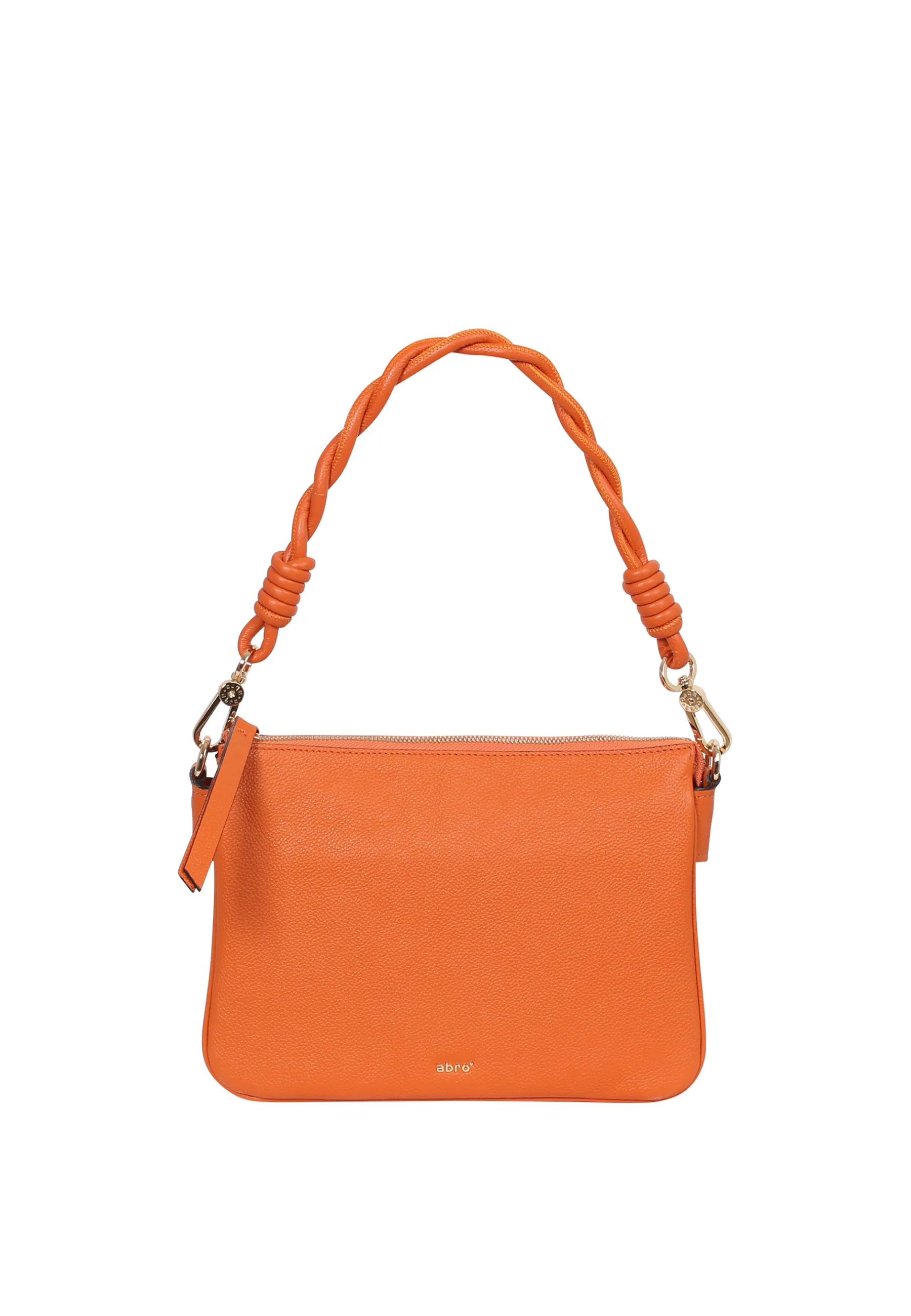 Cheap Schultertasche TWOFOLD  Leder Kavir orange Schultertaschen