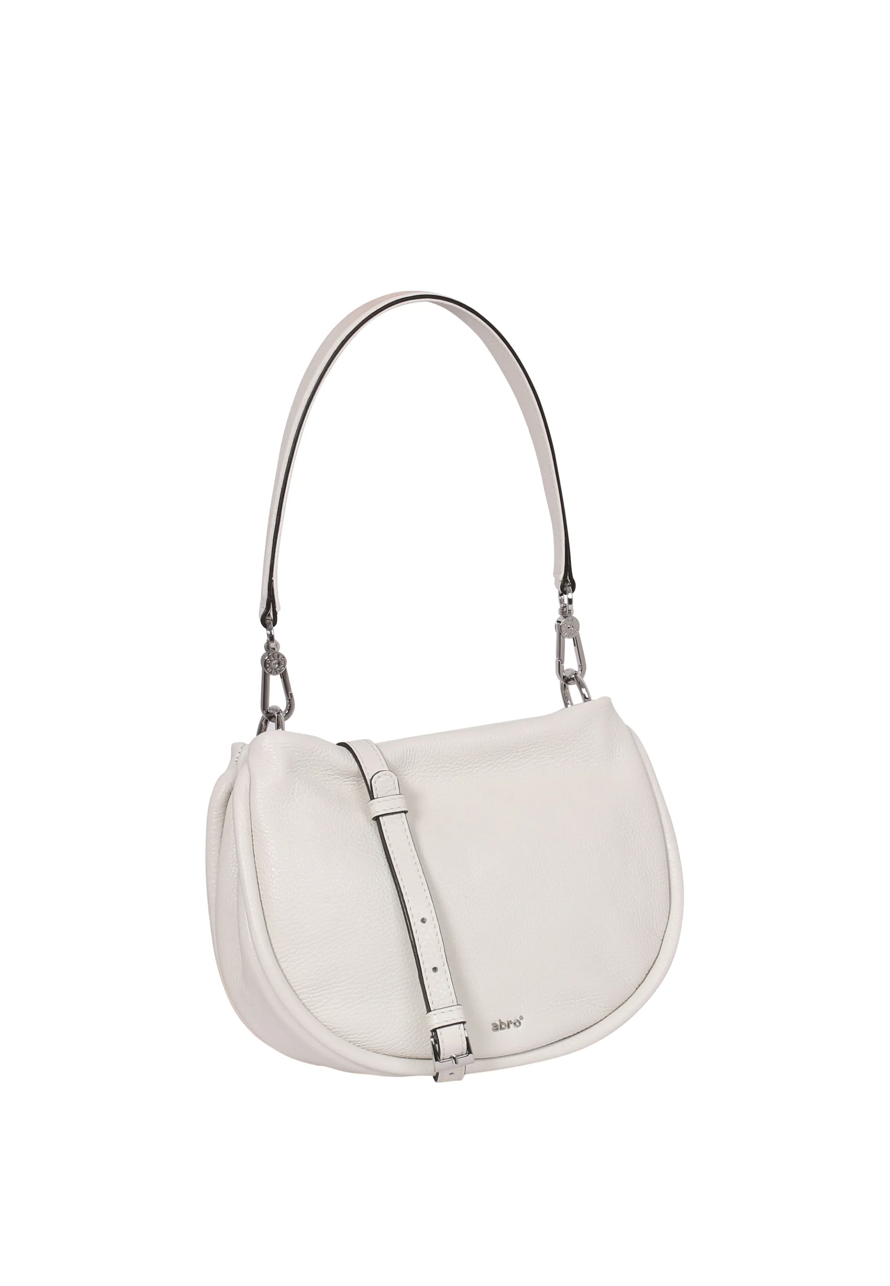 Outlet Schultertasche WILLOW Leder Dalia ivory Schultertaschen