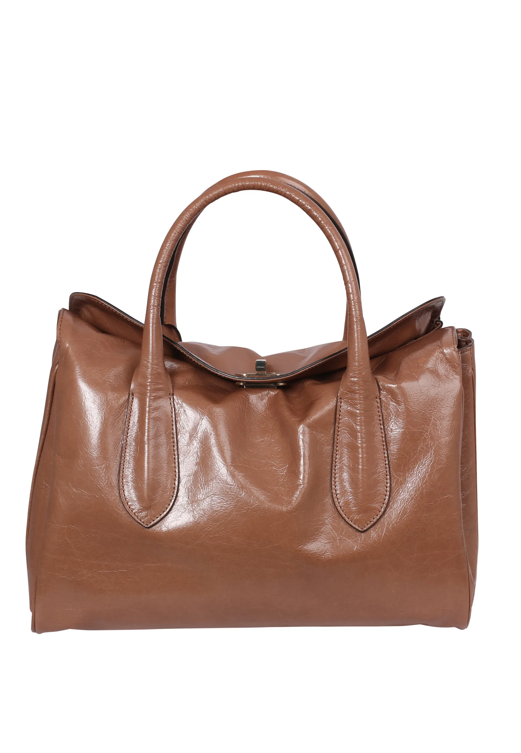 New Shopper ACCORDION Leder Alias soft Shopper