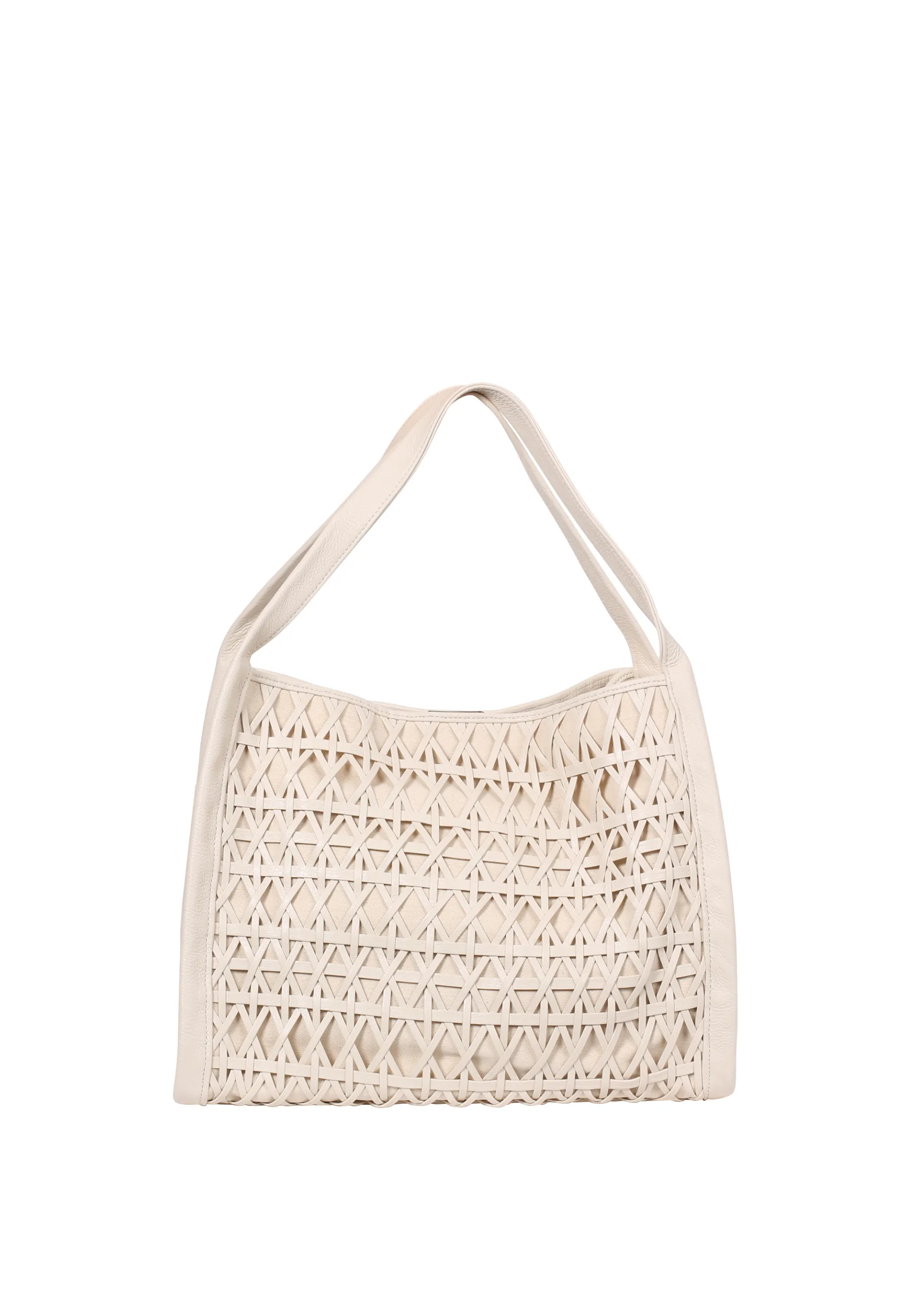 Sale Shopper 24H Leder Dalia beige Shopper