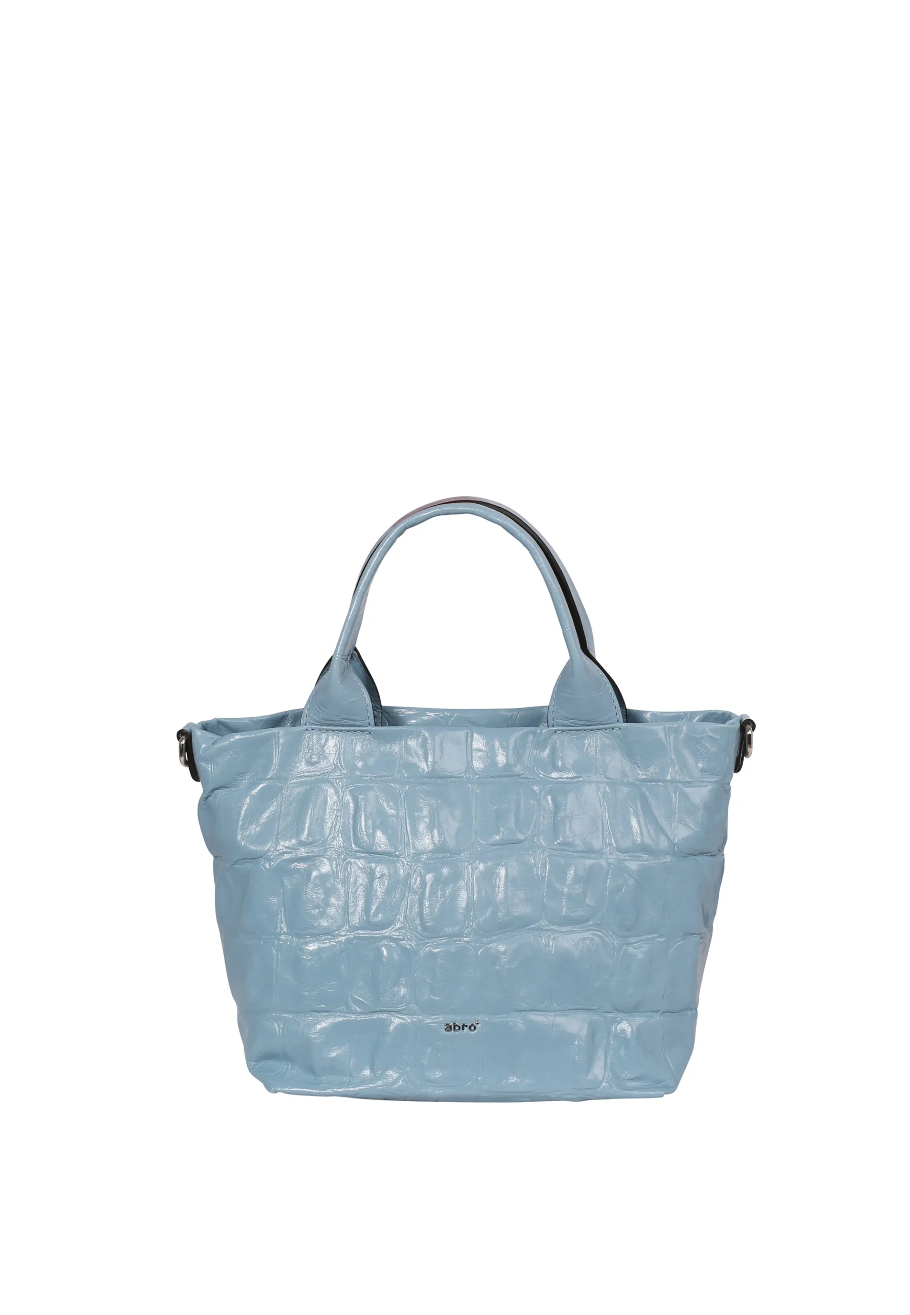 Best Sale Shopper KAIA mini Leder Primitivo light blue/fairy Shopper