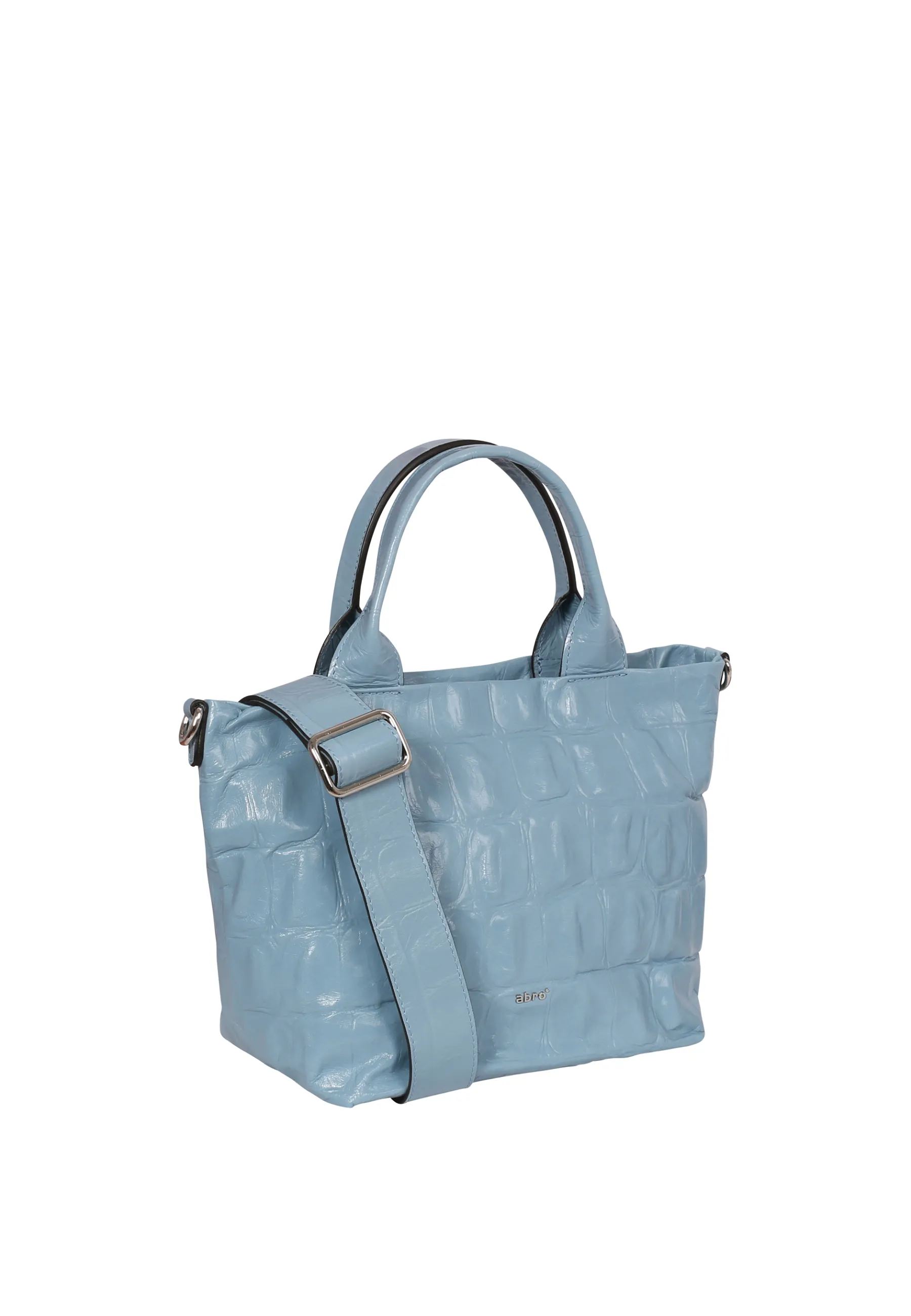 Best Sale Shopper KAIA mini Leder Primitivo light blue/fairy Shopper