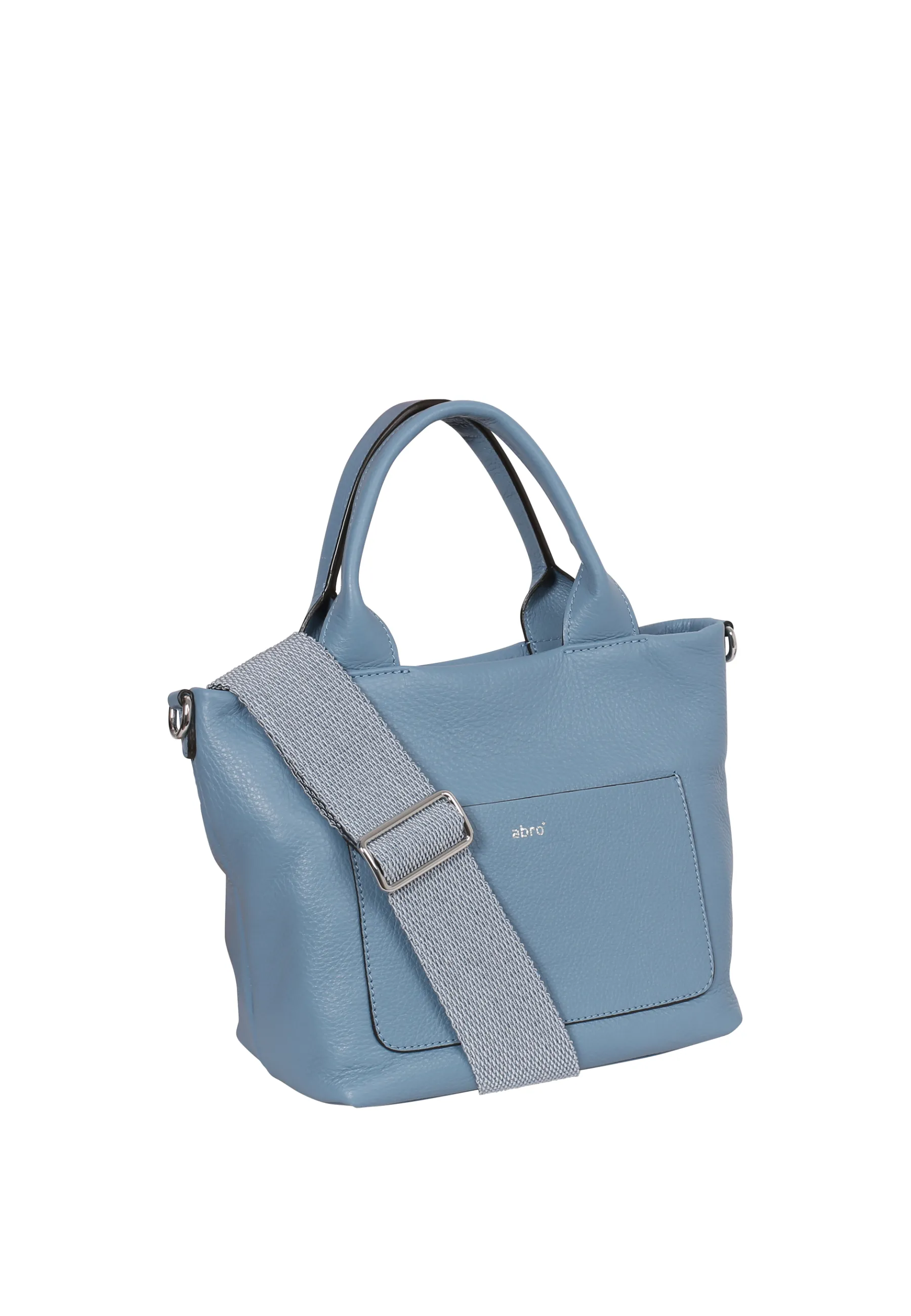 Discount Shopper RAQUEL small Leder Dalia light blue/fairy Shopper