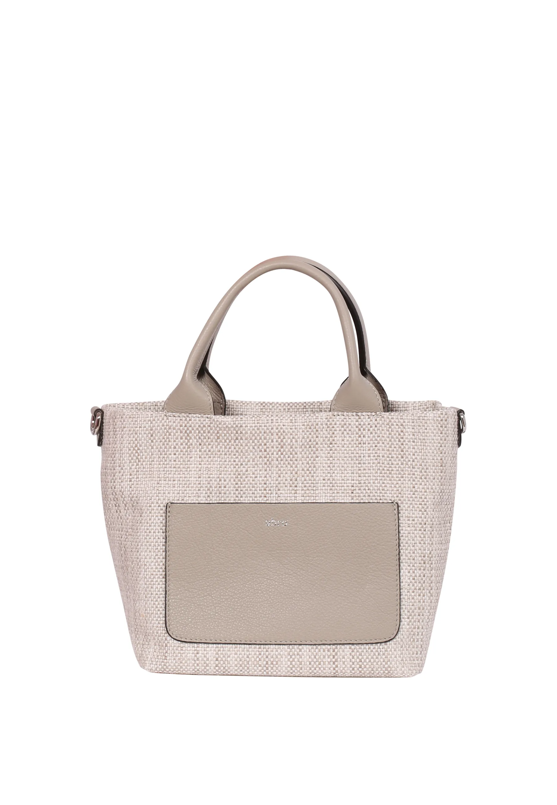 Online Shopper RAQUEL small Stoff Salt&Pepper siena Shopper