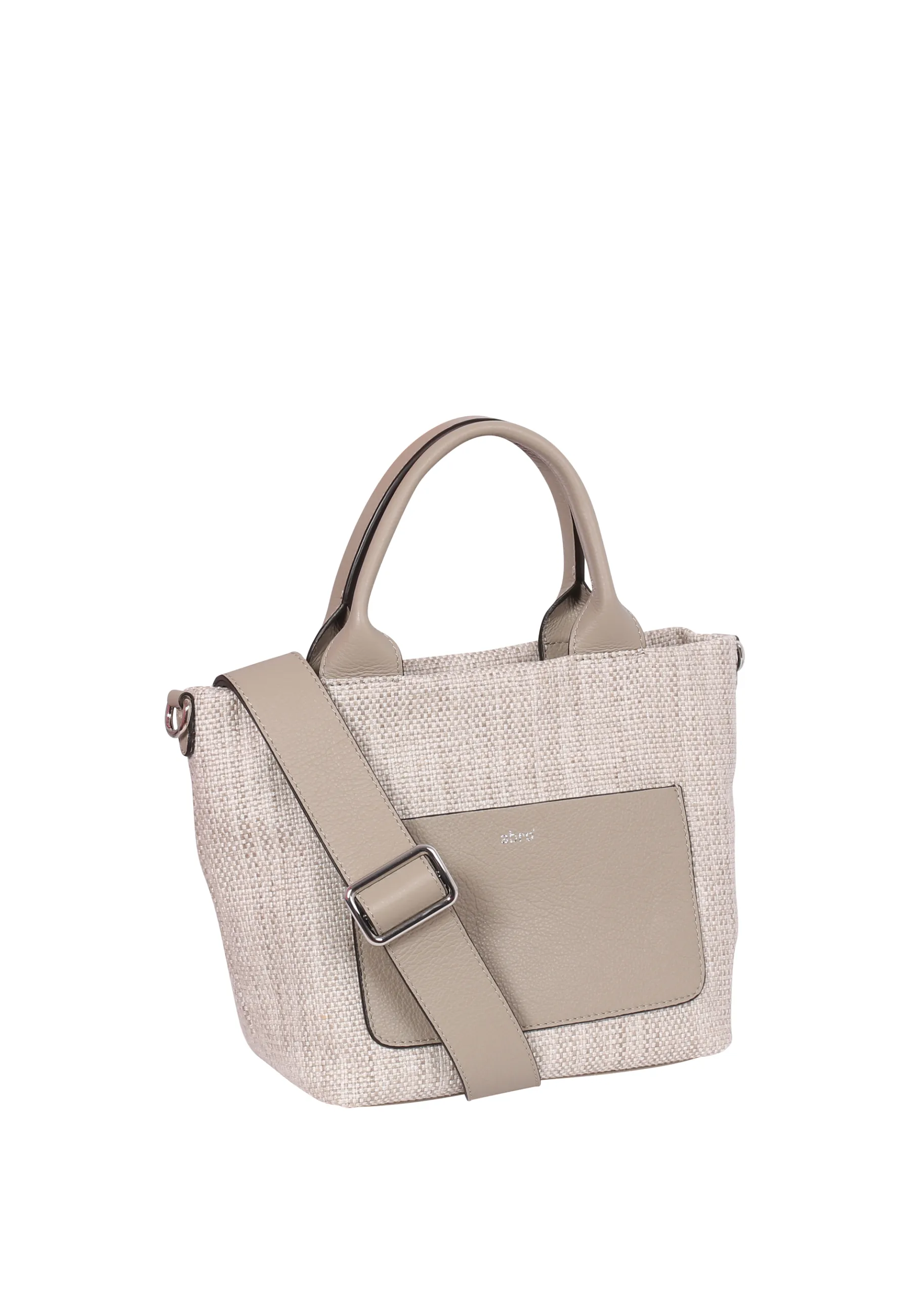 Online Shopper RAQUEL small Stoff Salt&Pepper siena Shopper