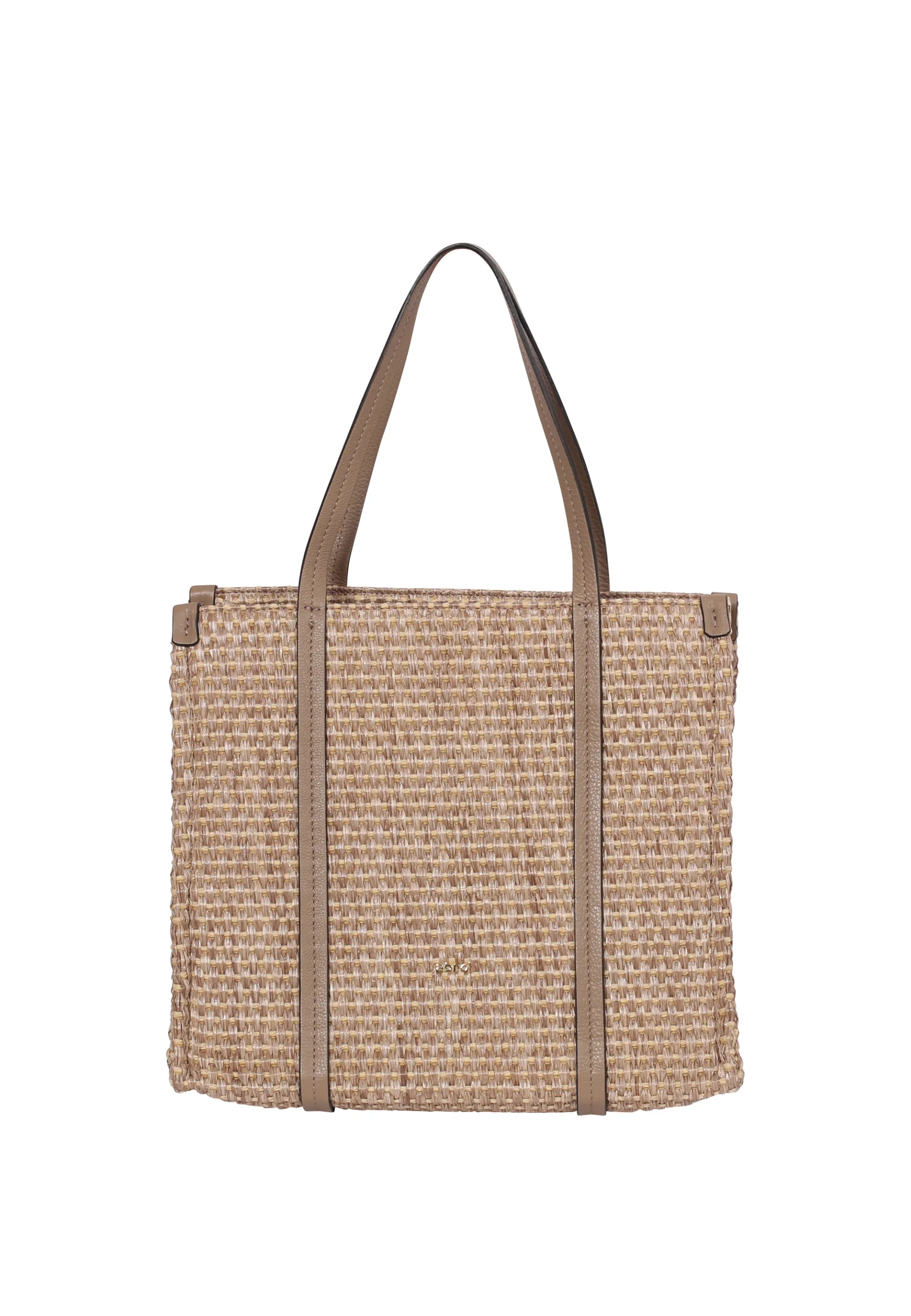 Best Shopper SUSANNA small Stoff Raffia cestino Shopper