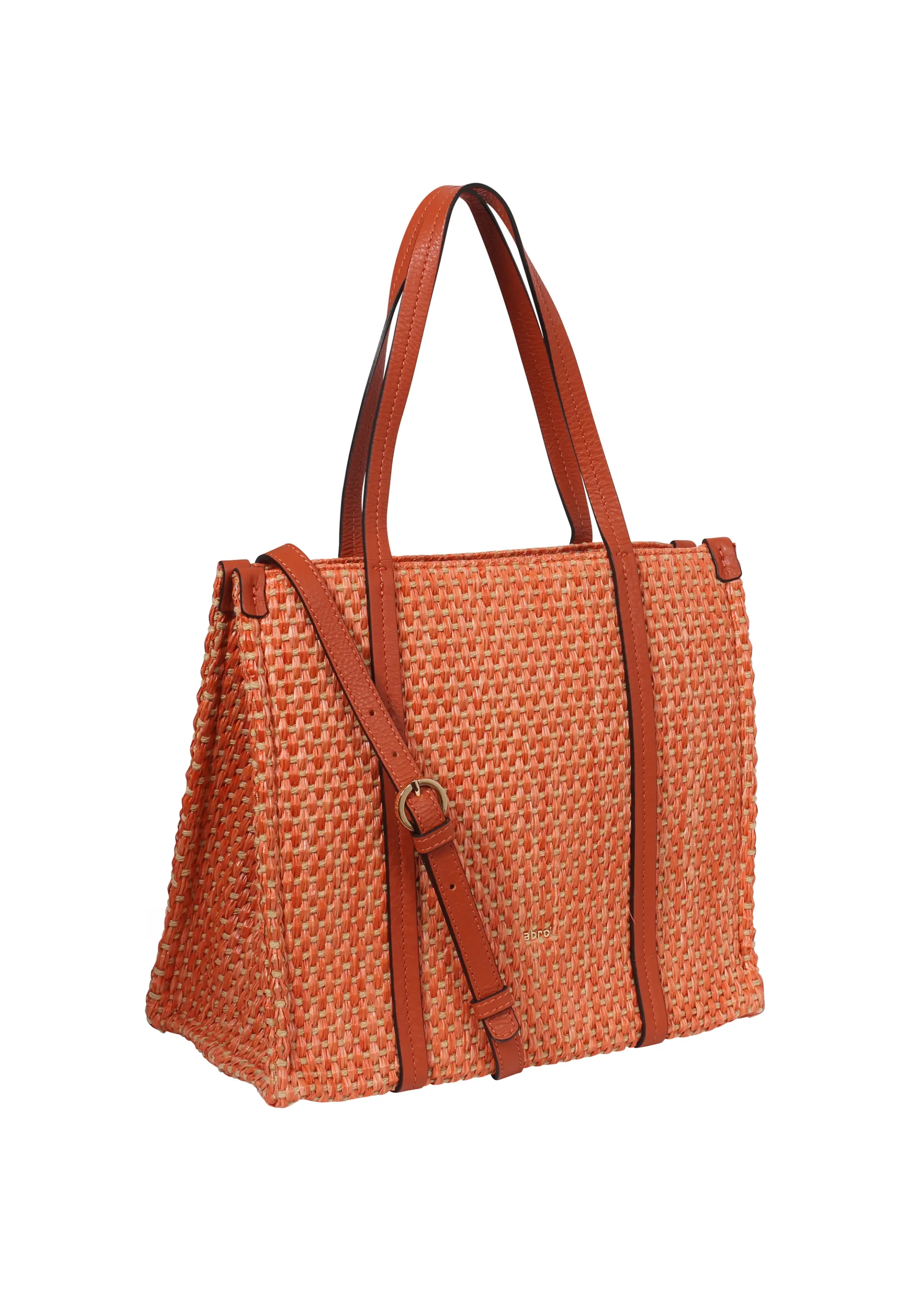 Cheap Shopper SUSANNA small Stoff Raffia cestino orange Shopper