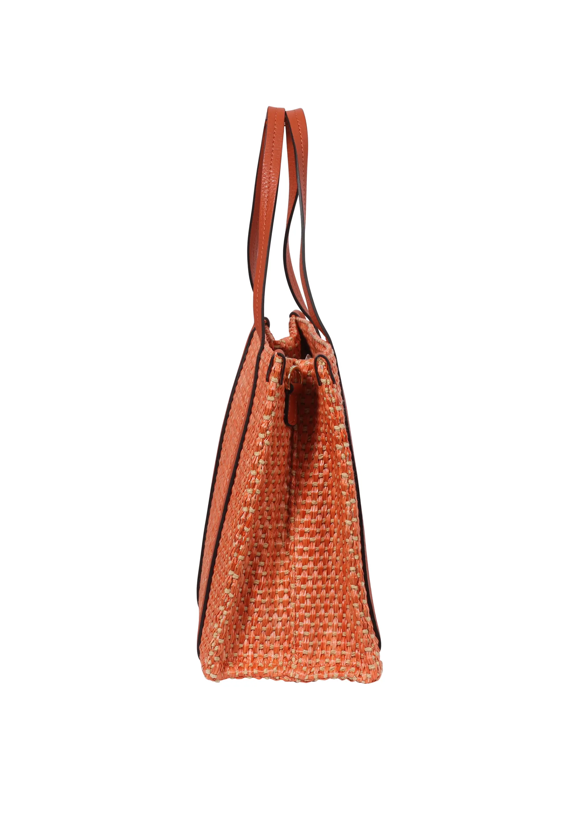 Cheap Shopper SUSANNA small Stoff Raffia cestino orange Shopper