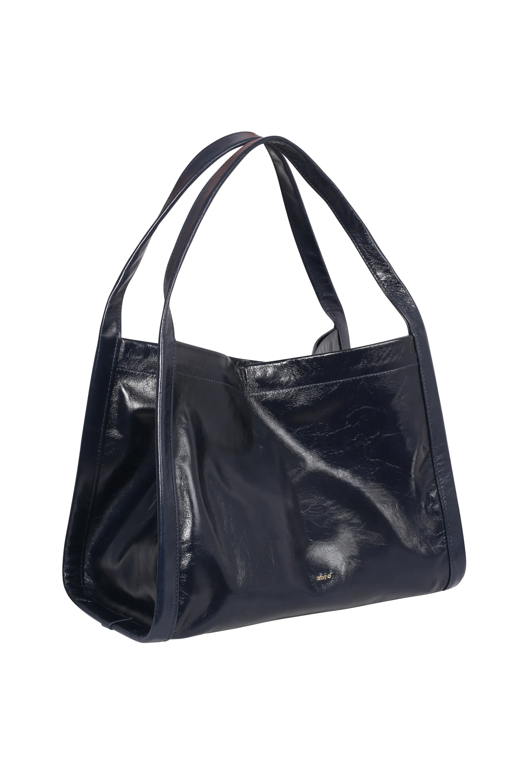 Fashion Shopper TWENTY FOUR HOUR small Leder Alias Soft navy Shopper
