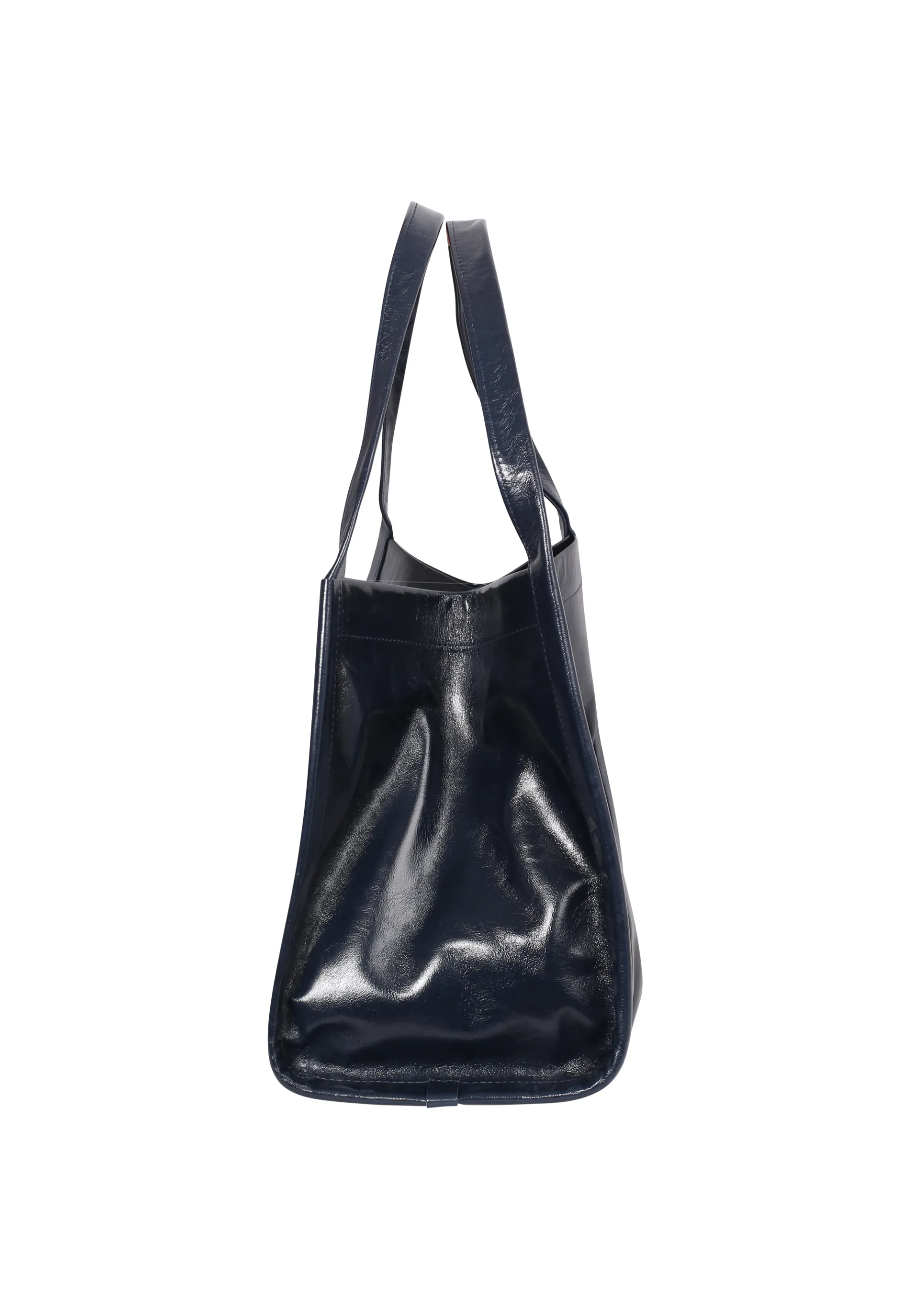Fashion Shopper TWENTY FOUR HOUR small Leder Alias Soft navy Shopper