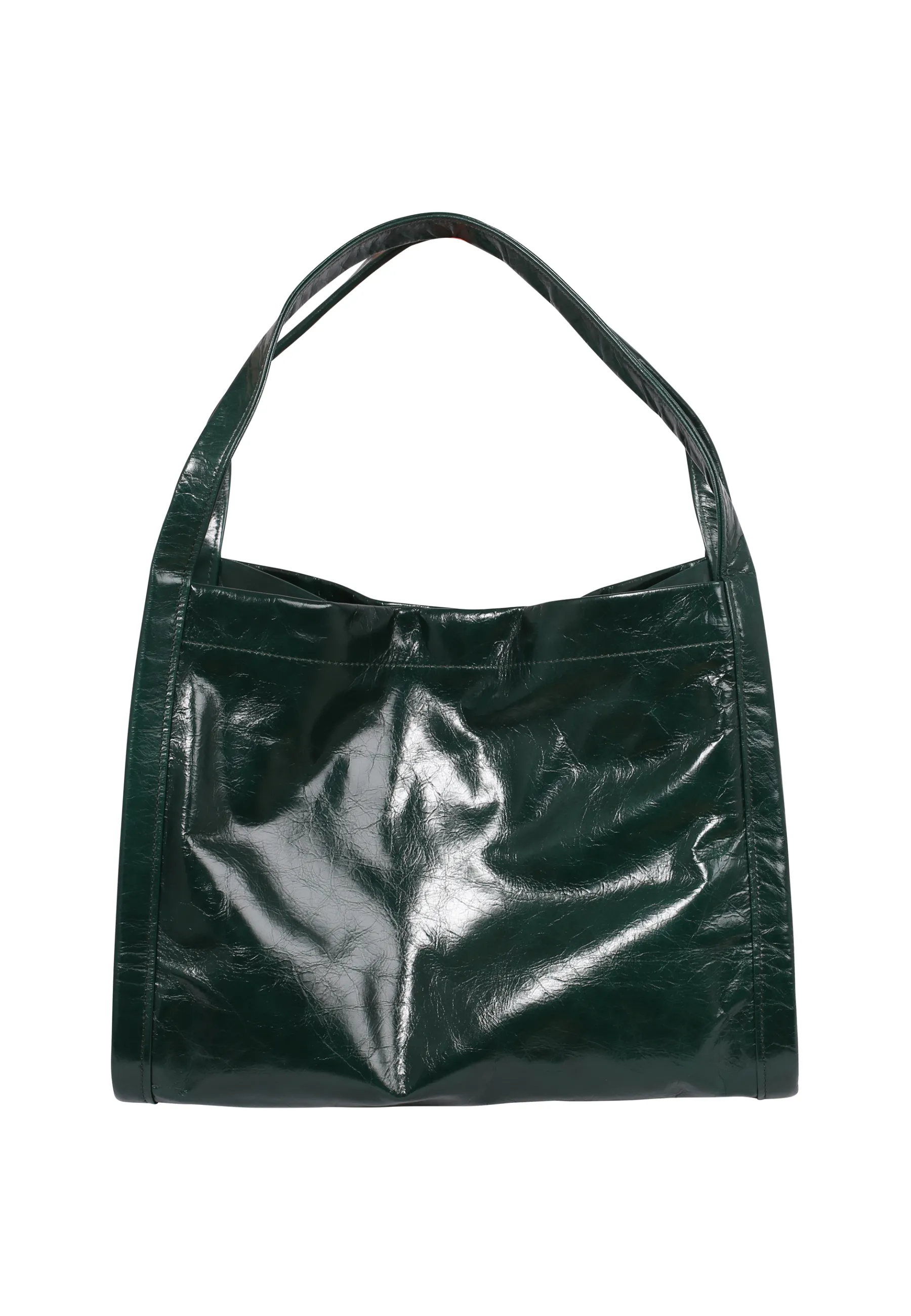 Discount Shopper TWENTY FOUR HOUR small Leder Alias Soft pixie green Shopper
