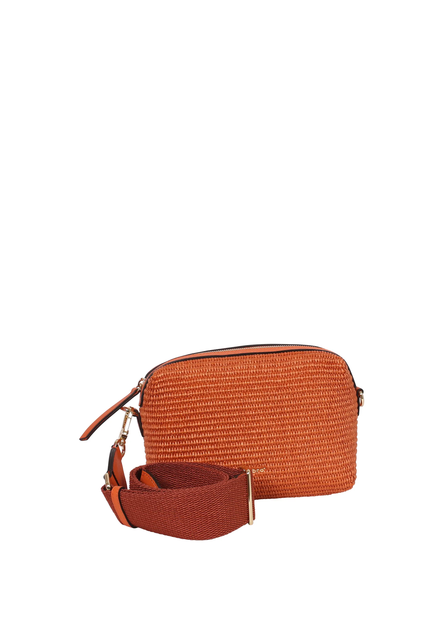 Best Umhängetasche KAIA Stoff Raffia orange Umhängetaschen