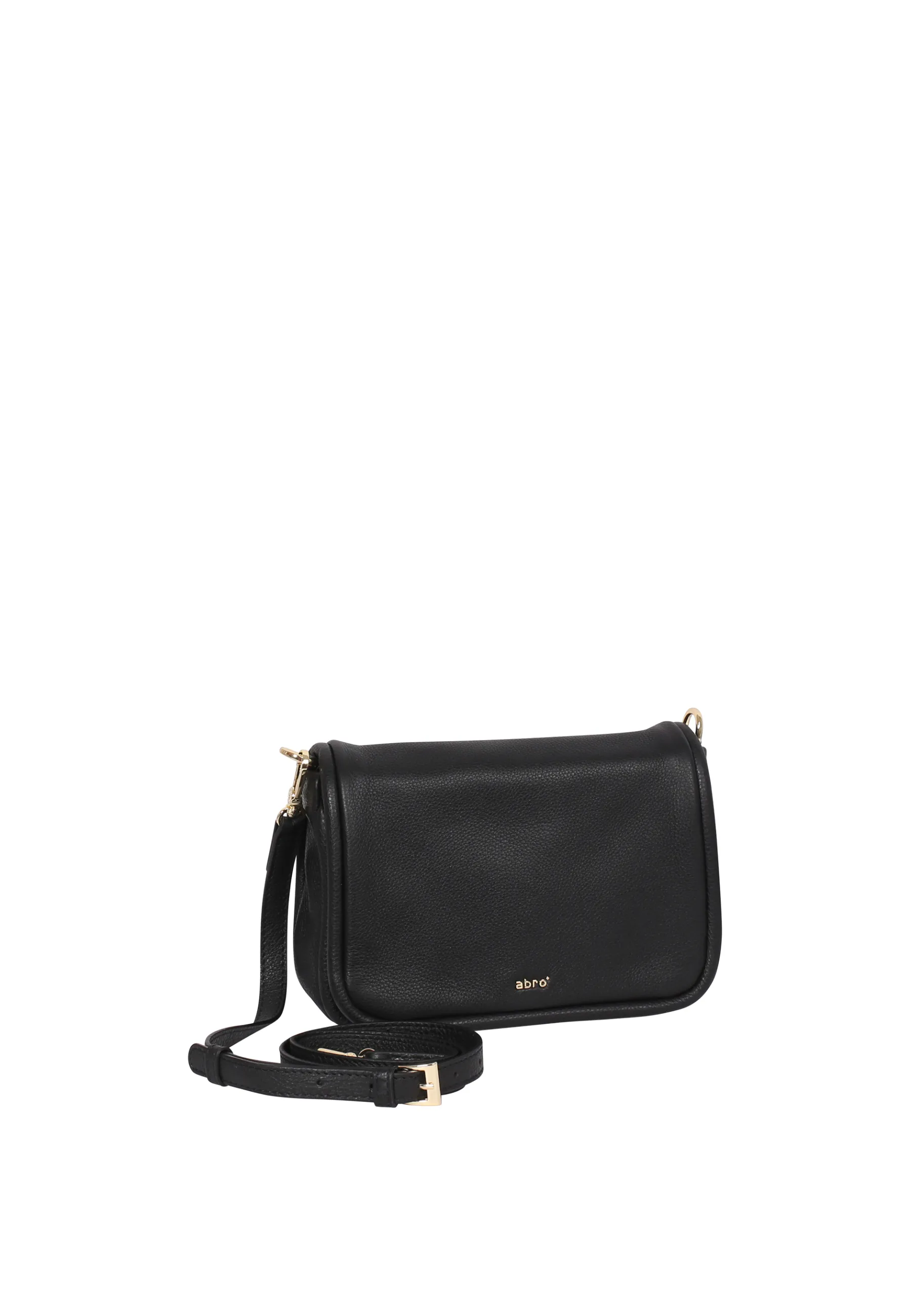 Shop Umhängetasche WILLOW Leder Dalia black/gold Umhängetaschen